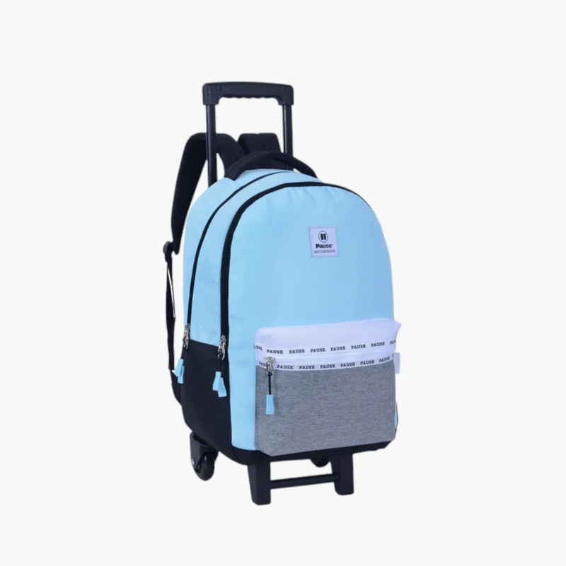 PAUSE Colourblock Trolley Backpack for Kids